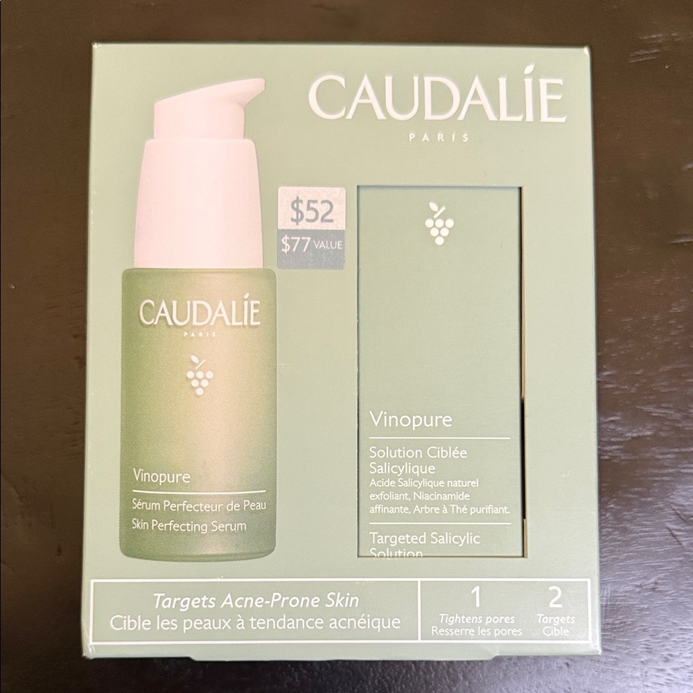 ✨ Caudalie Vinopure Skin Perfecting Serum – NEW & SEALED